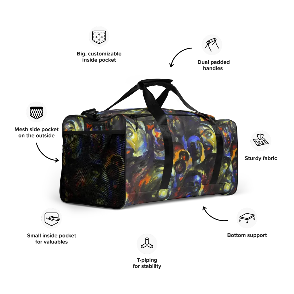 Corinthian Gaze on Duffle Bag — Right Front