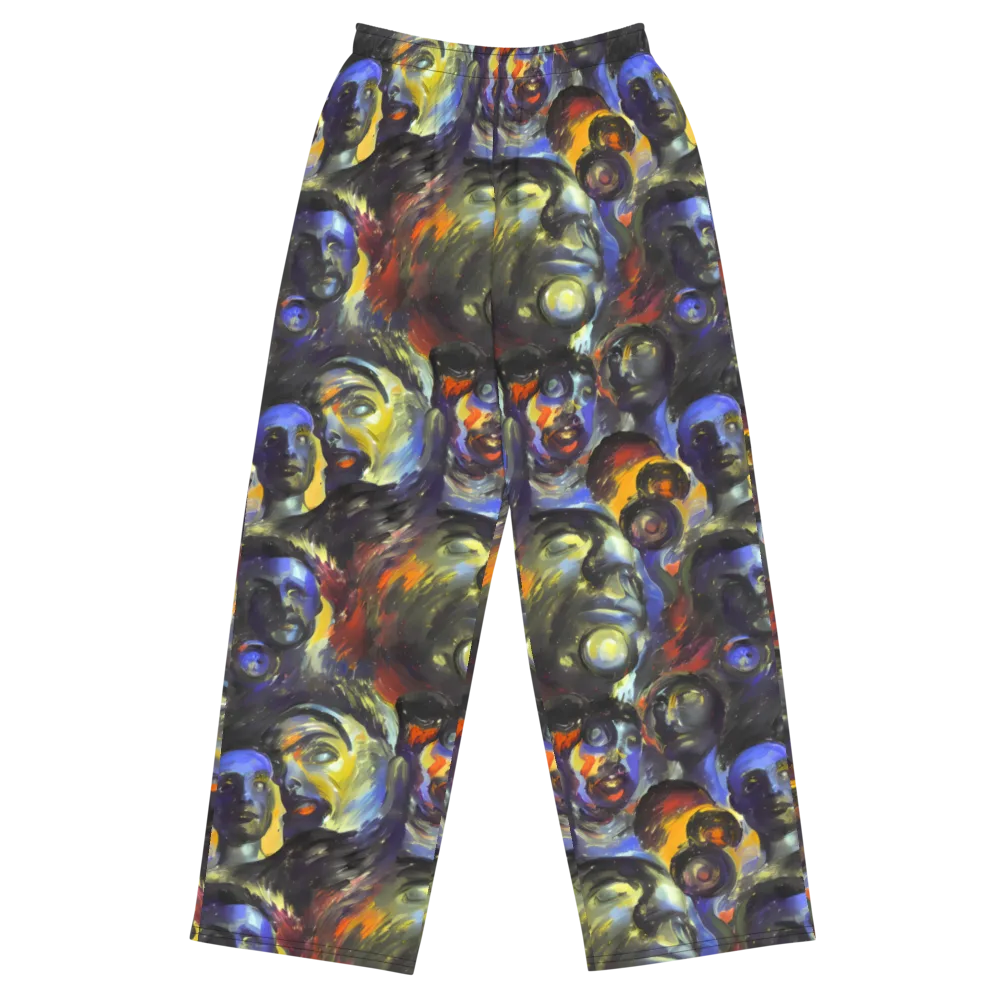Corinthian Gaze on Wide-Leg Pants — Front