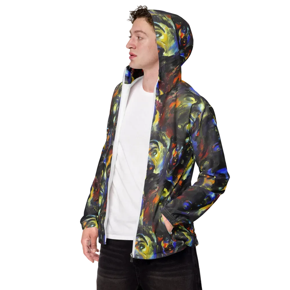 Corinthian Gaze on Men's Windbreaker — Left Front