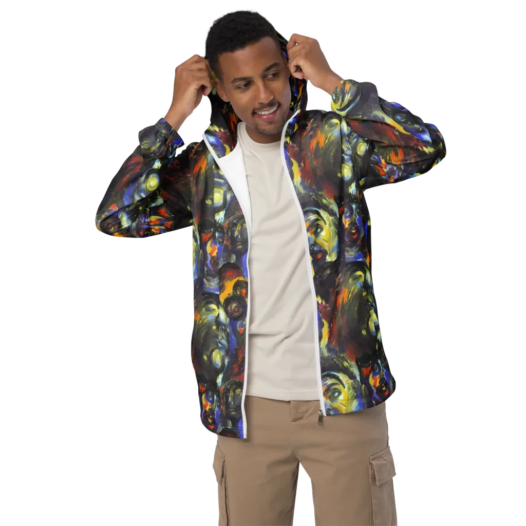 Corinthian Gaze on Men's Windbreaker — Front