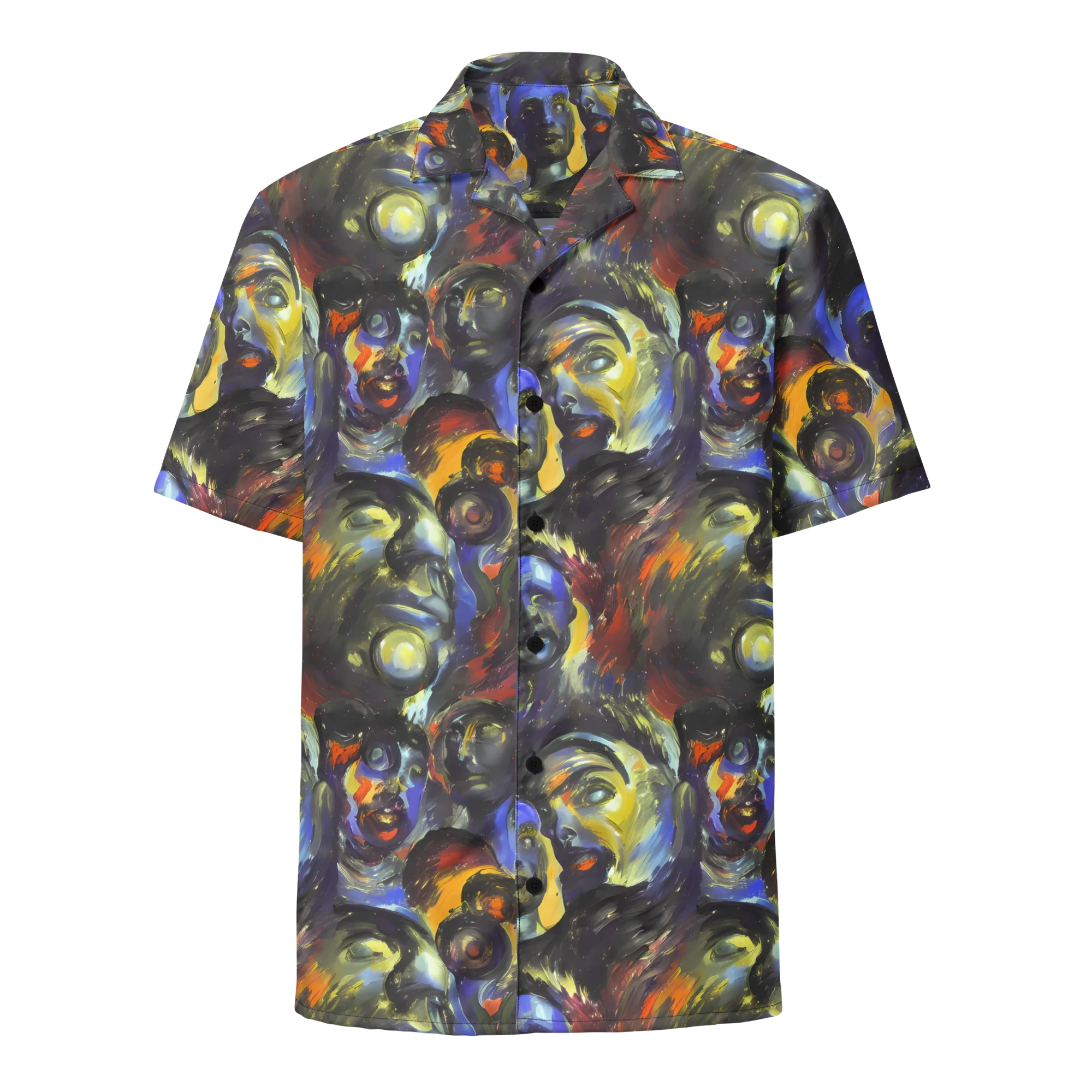 Corinthian Gaze on Button Shirt — Front