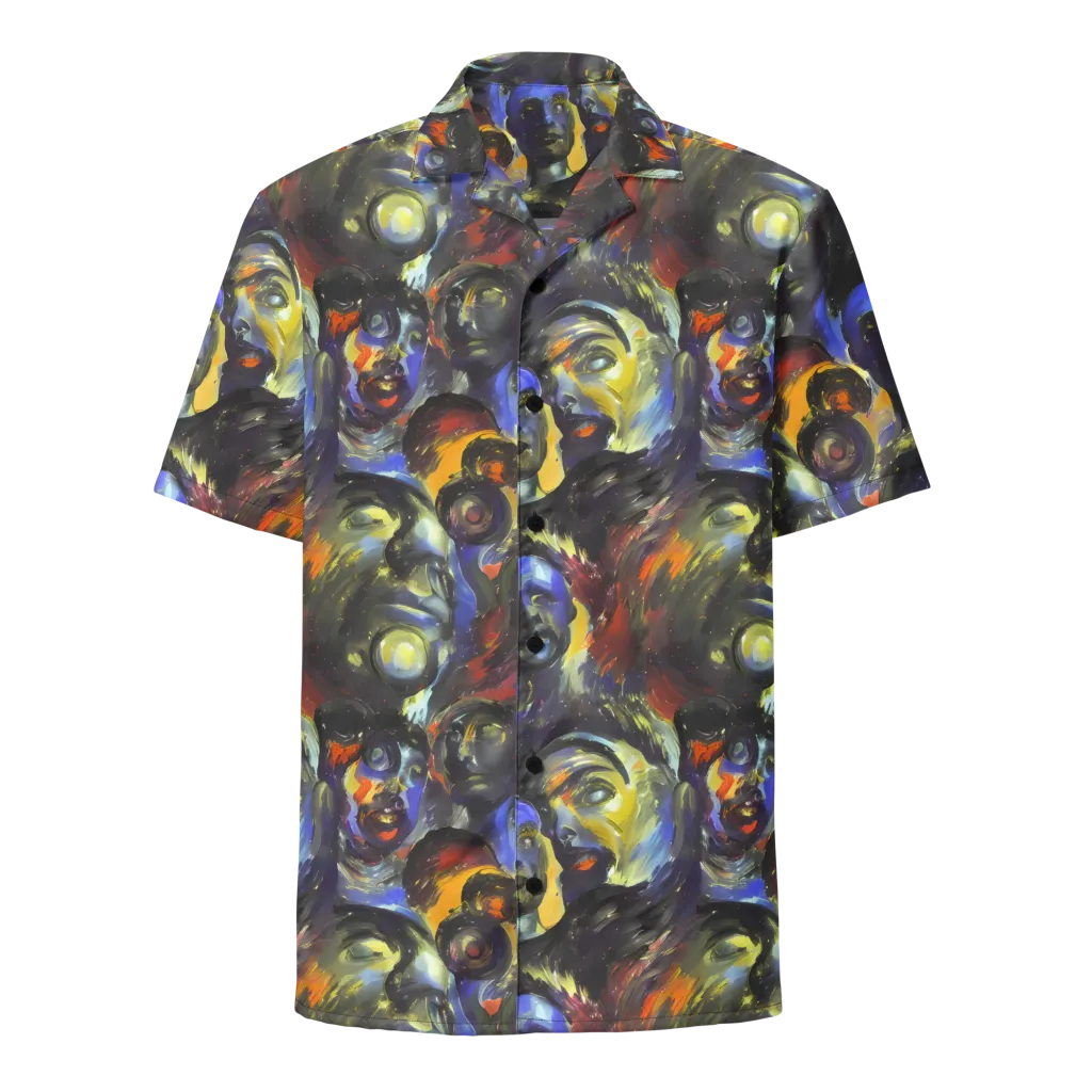 Corinthian Gaze on Button Shirt — Front