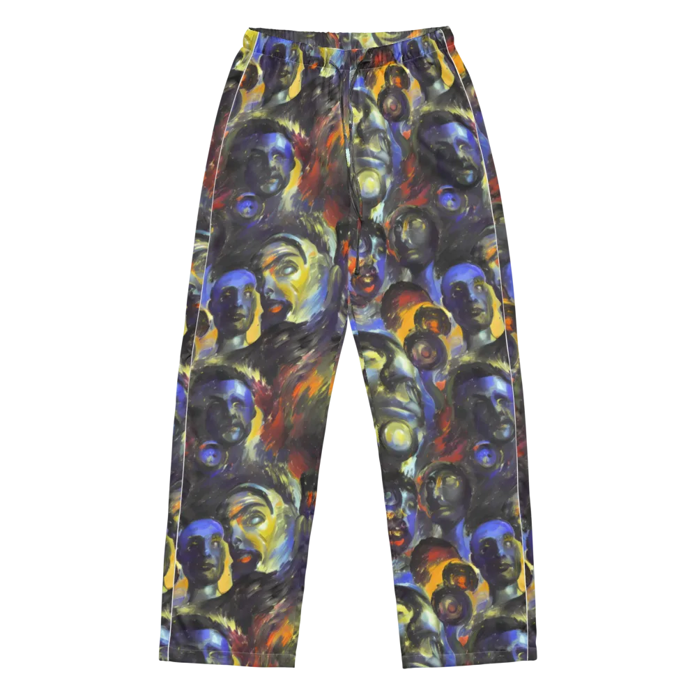Corinthian Gaze on Women's Pajama Pants — Front