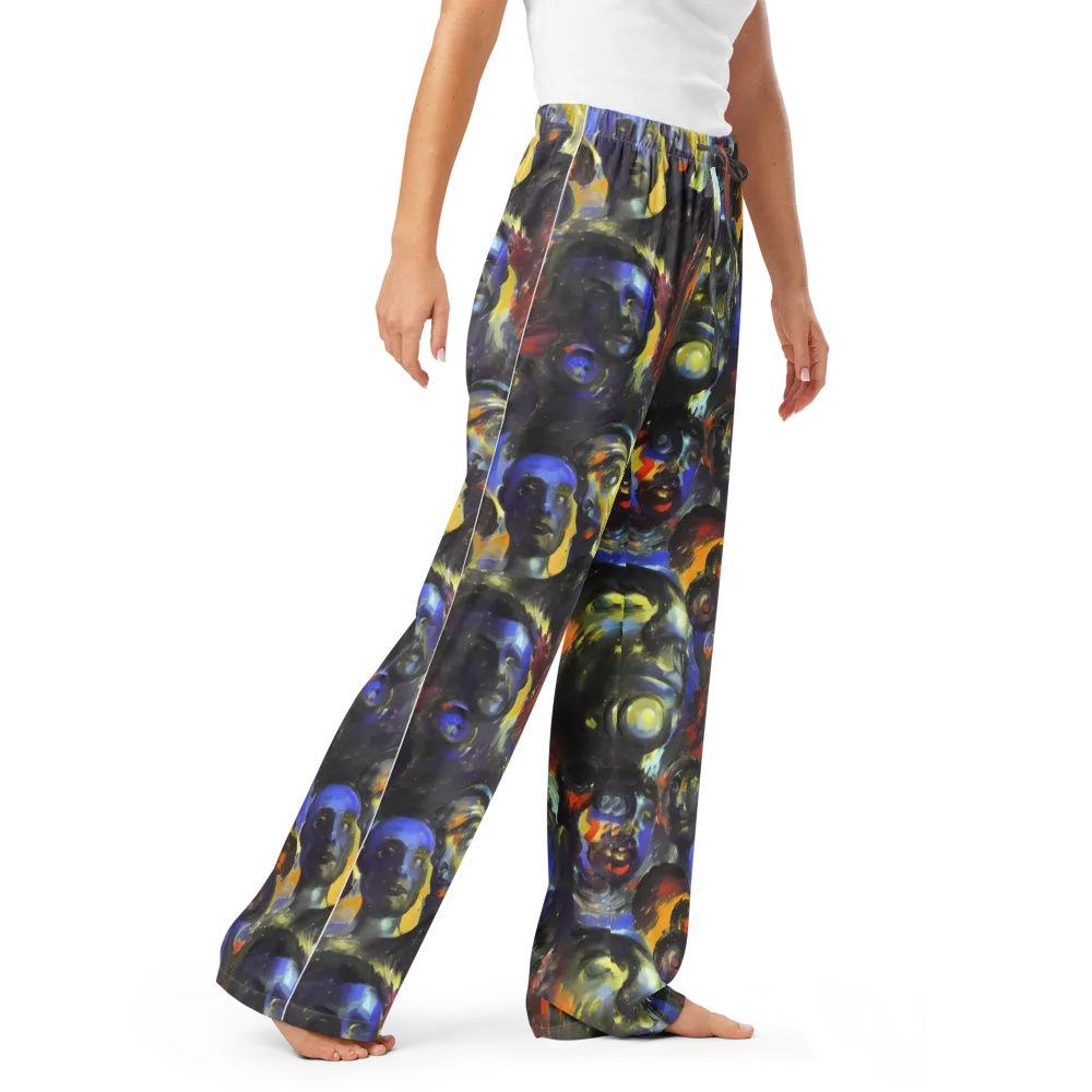 Corinthian Gaze on Women's Pajama Pants — Right Front