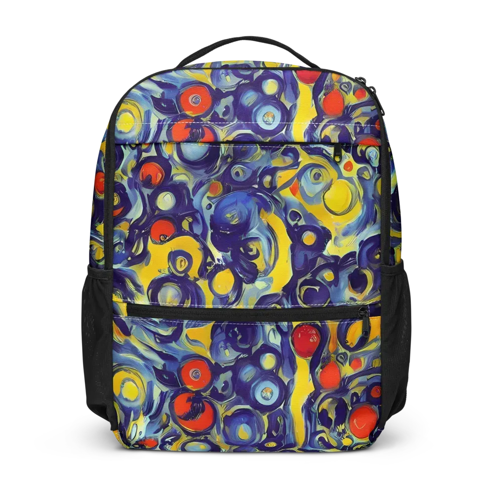 Dynamic Doodles on Utility Backpack — Front
