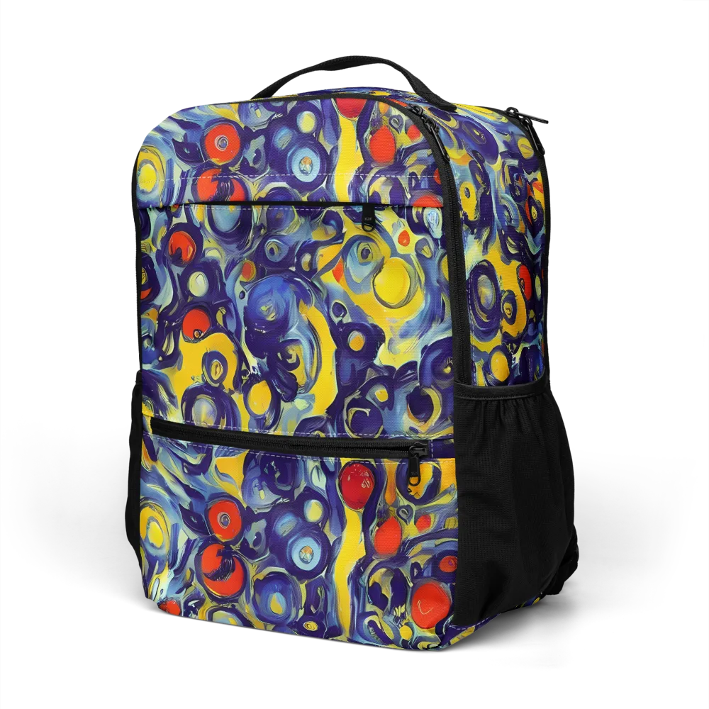 Dynamic Doodles on Utility Backpack — Left Front