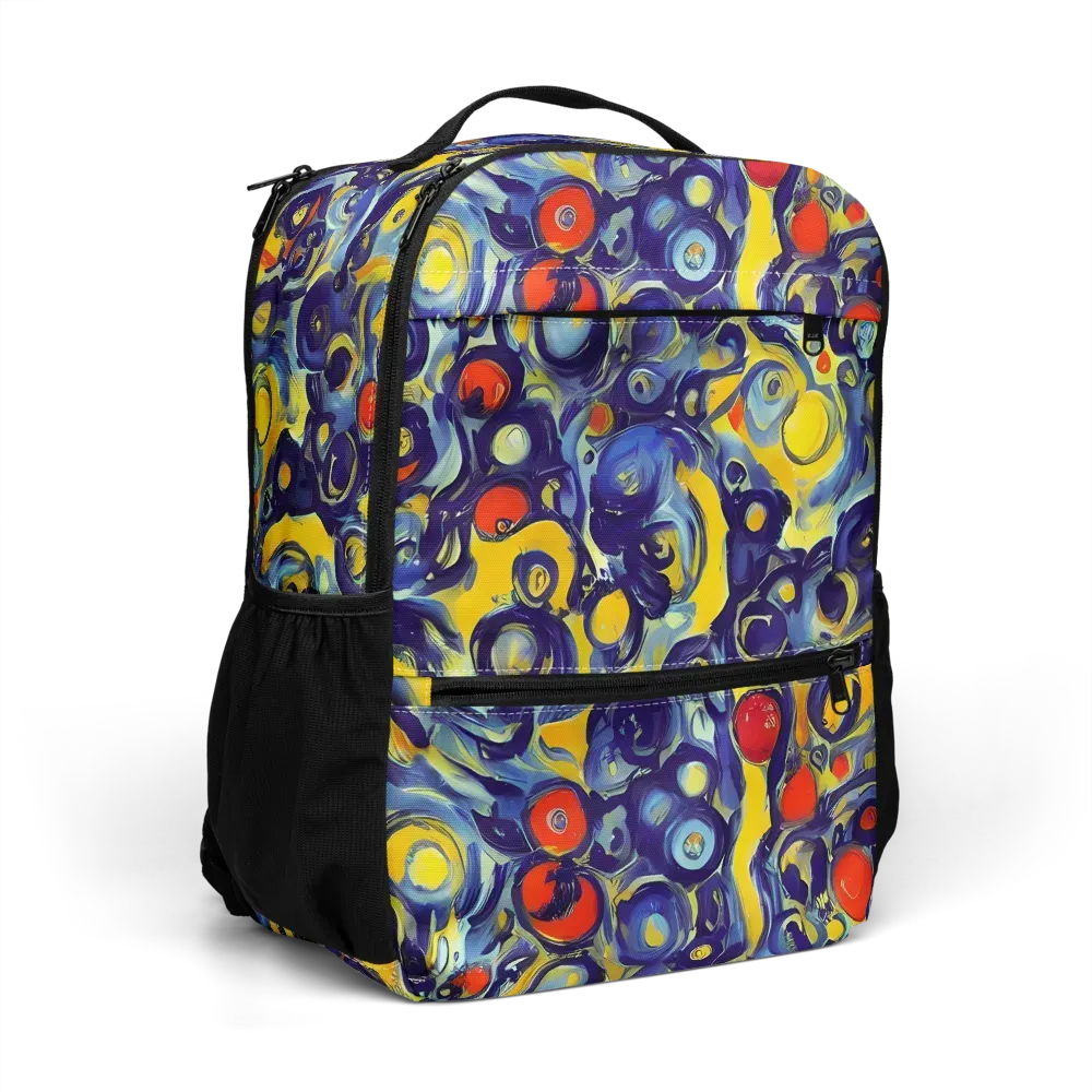 Dynamic Doodles on Utility Backpack — Right Front
