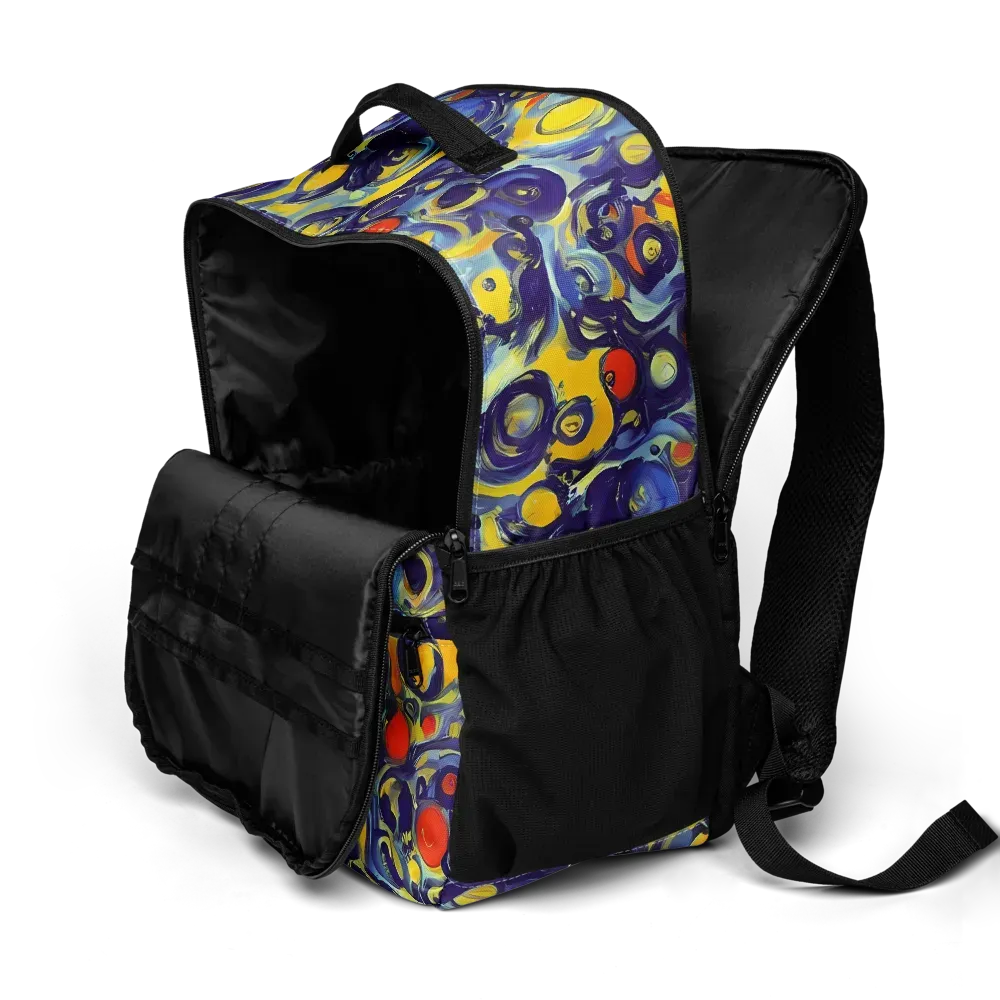 Dynamic Doodles on Utility Backpack — Product details 2
