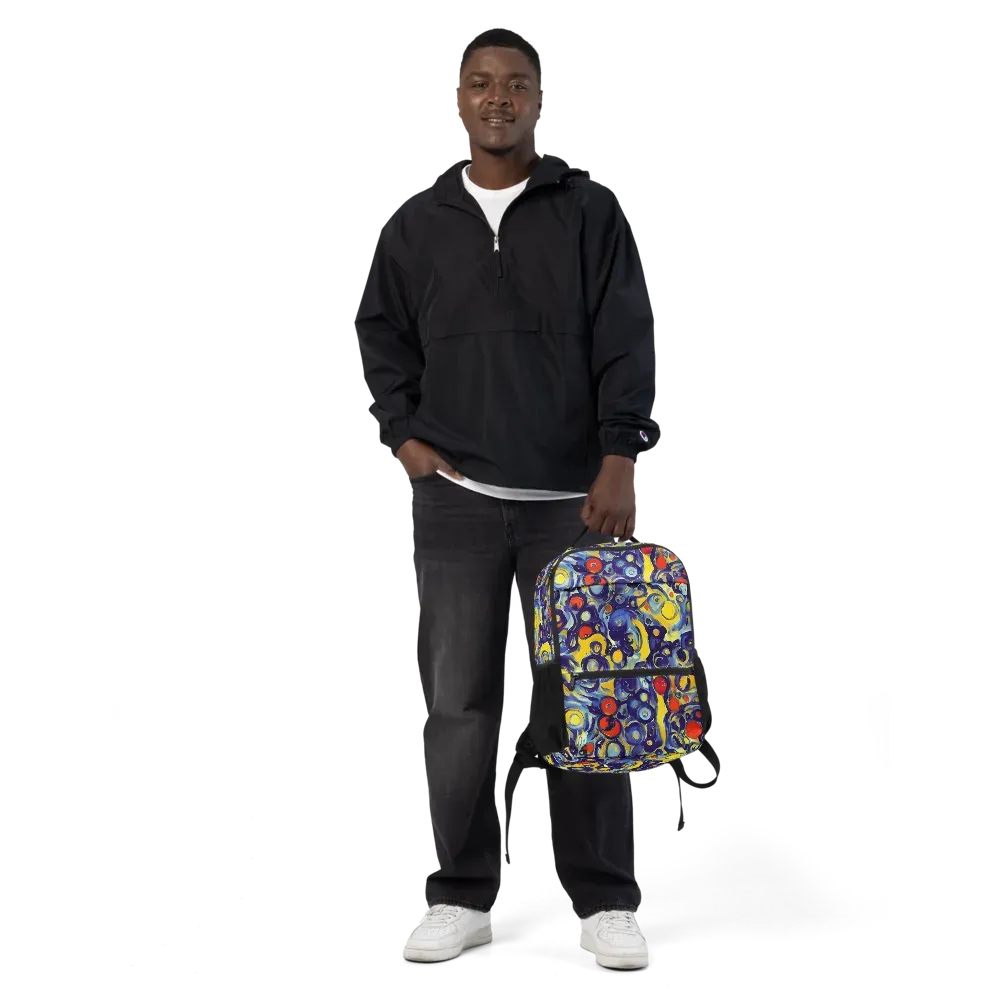 Dynamic Doodles on Utility Backpack — Front