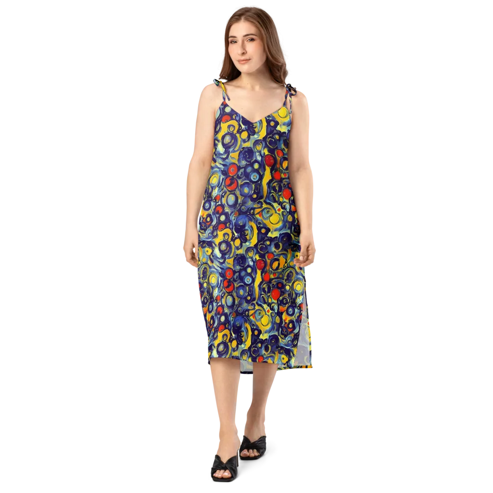 Dynamic Doodles on Slip Dress — Front
