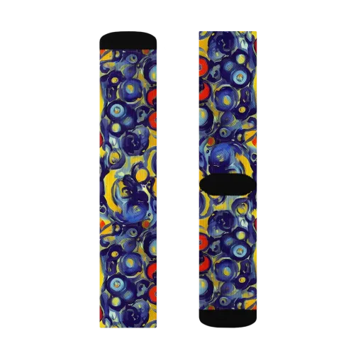 Dynamic Doodles on a Socks