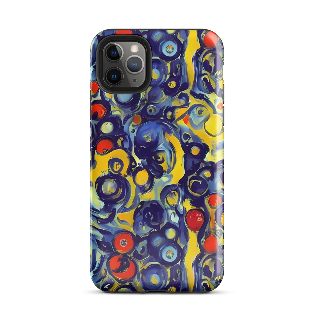 Dynamic Doodles on Tough Case for iPhone® — Front