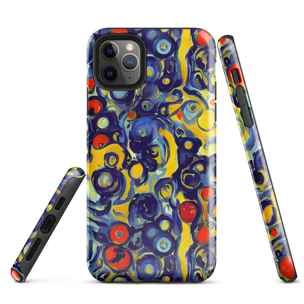 Dynamic Doodles on Tough Case for iPhone® — Front