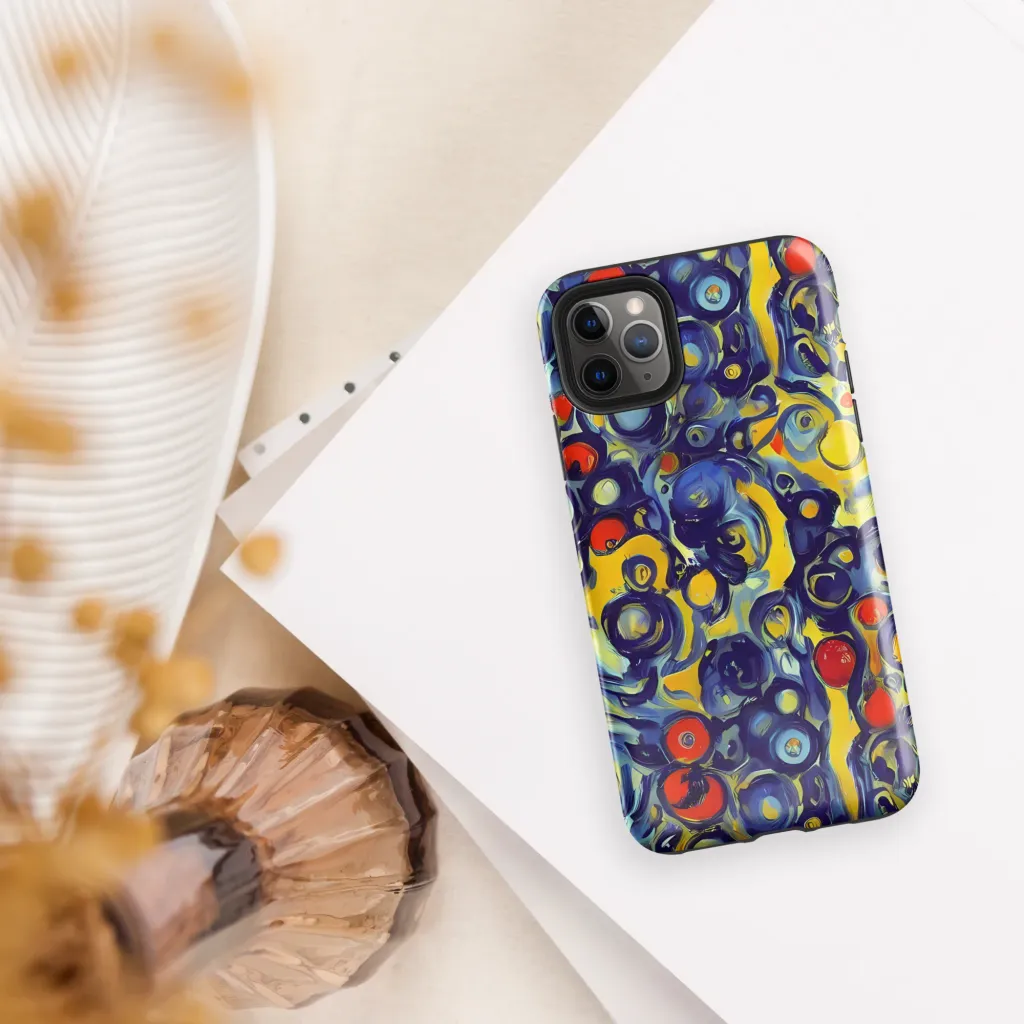 Dynamic Doodles on Tough Case for iPhone® — Front