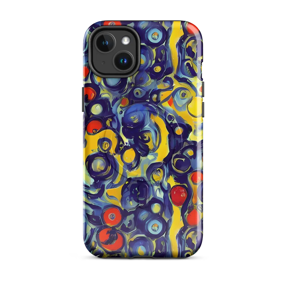 Dynamic Doodles on MagSafe Tough Case for iPhone® — Front