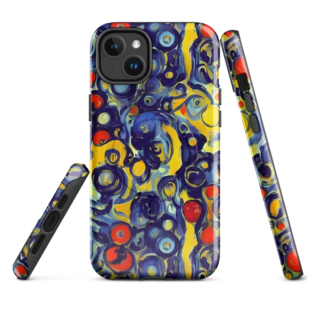 Dynamic Doodles on MagSafe Tough Case for iPhone® — Front