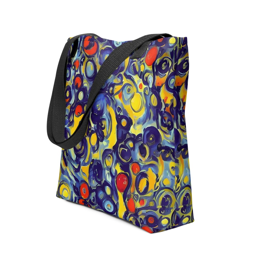 Dynamic Doodles on Tote Bag — Front