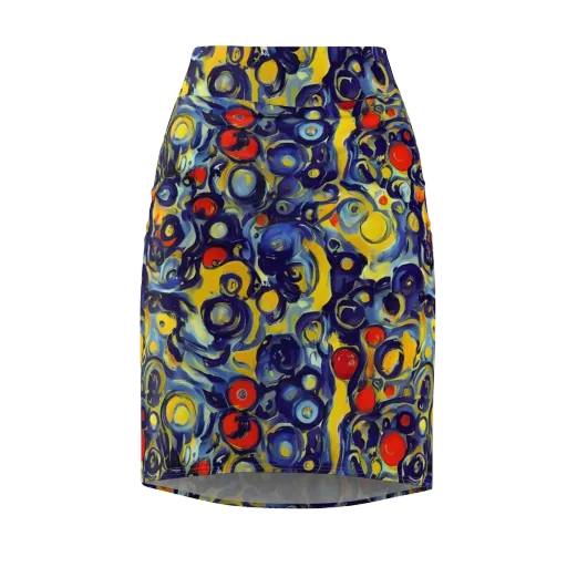 Dynamic Doodles on a Pencil Skirt