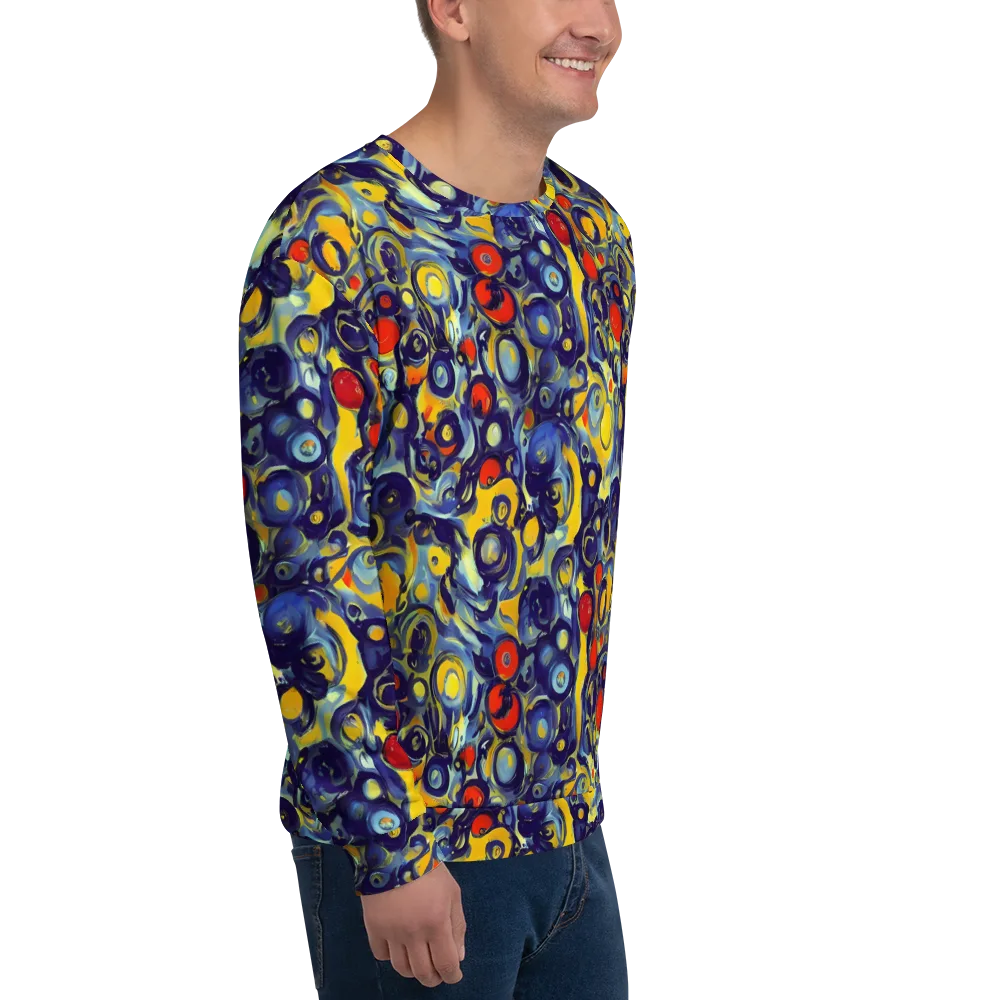 Dynamic Doodles on Sweatshirt — Right Front