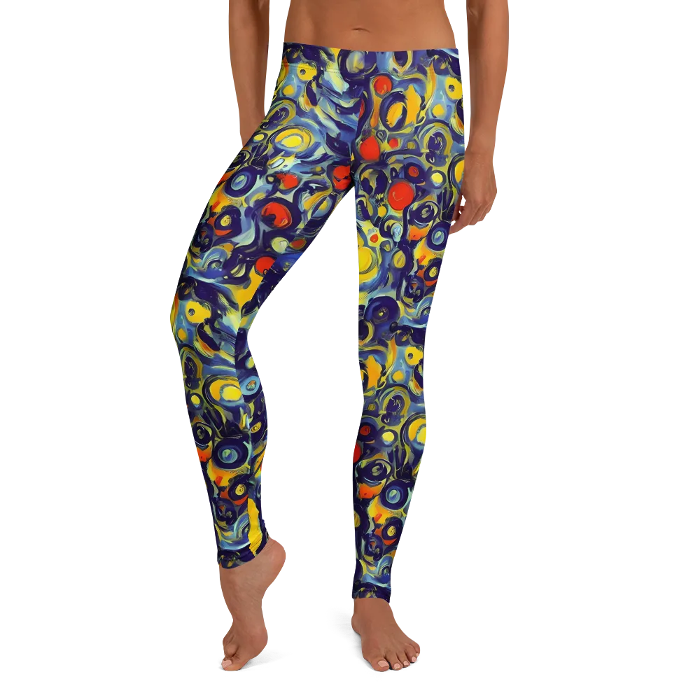 Dynamic Doodles on Leggings — Front