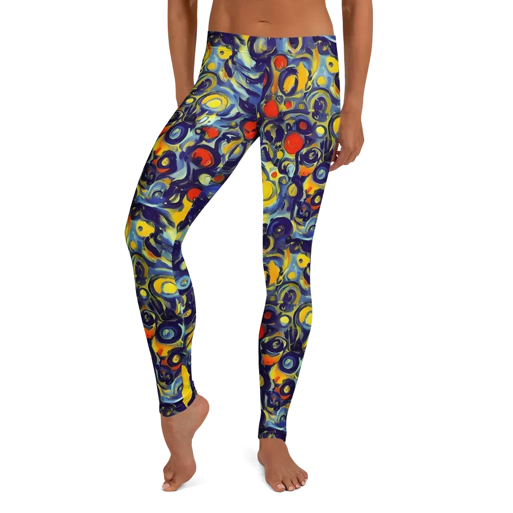 Dynamic Doodles on Leggings — Front