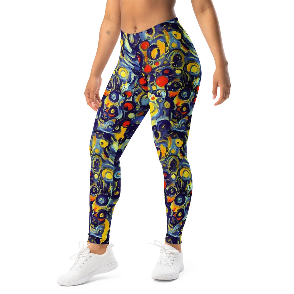 Dynamic Doodles on Leggings — Left Front