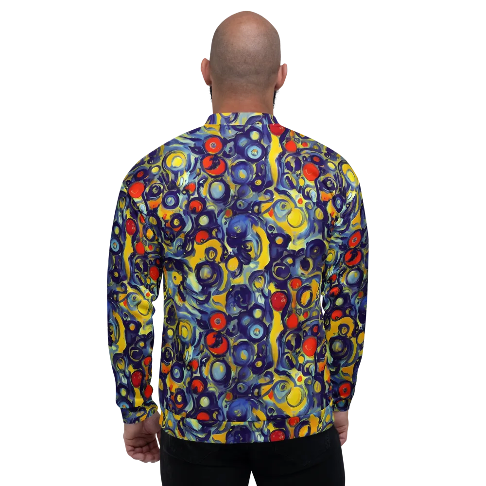 Dynamic Doodles on Bomber Jacket — Back