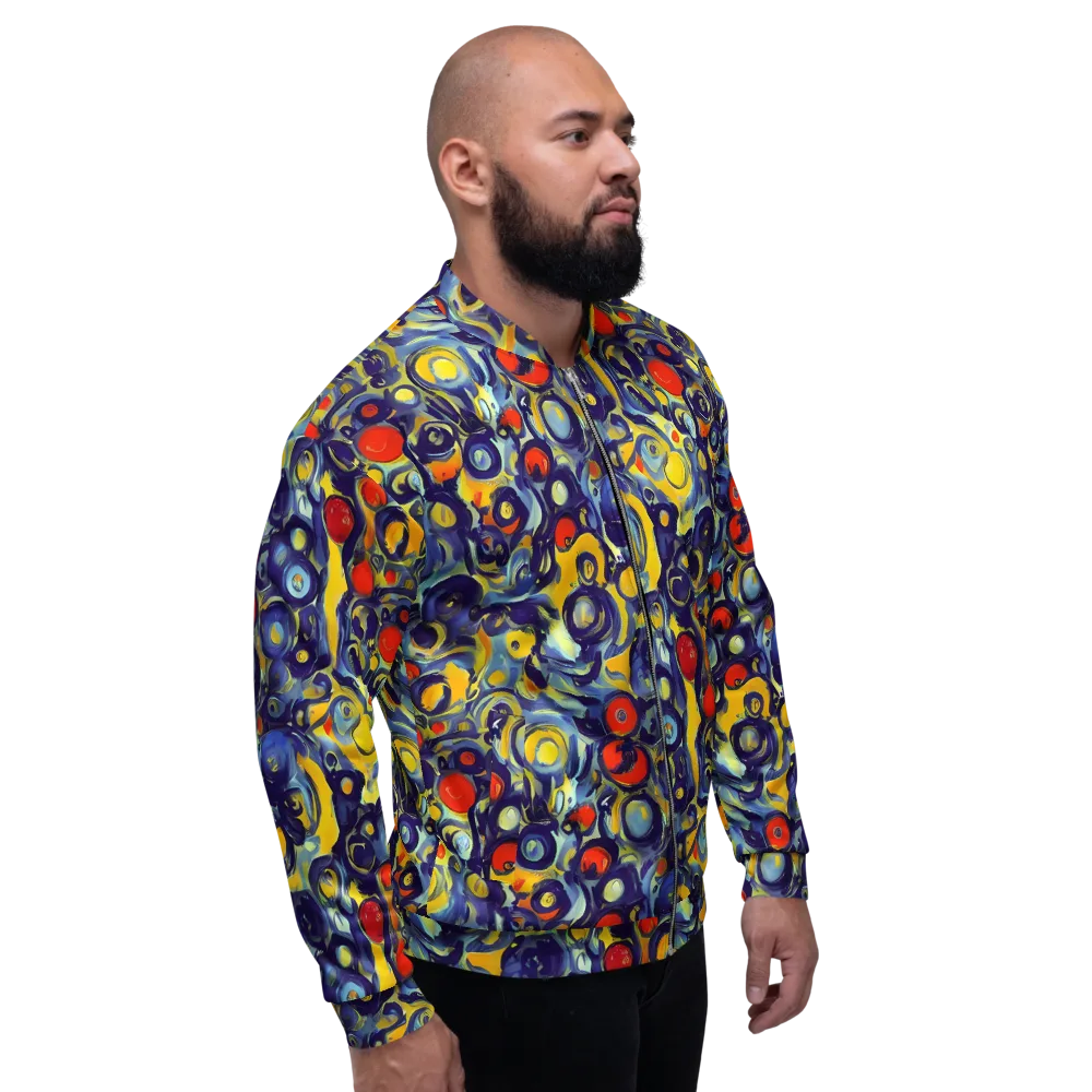 Dynamic Doodles on Bomber Jacket — Right