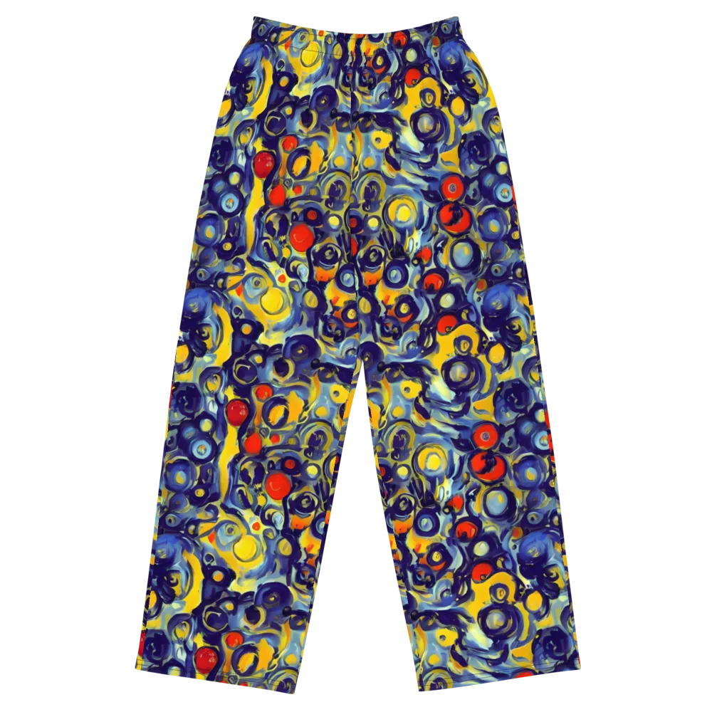 Dynamic Doodles on Wide-Leg Pants — Front