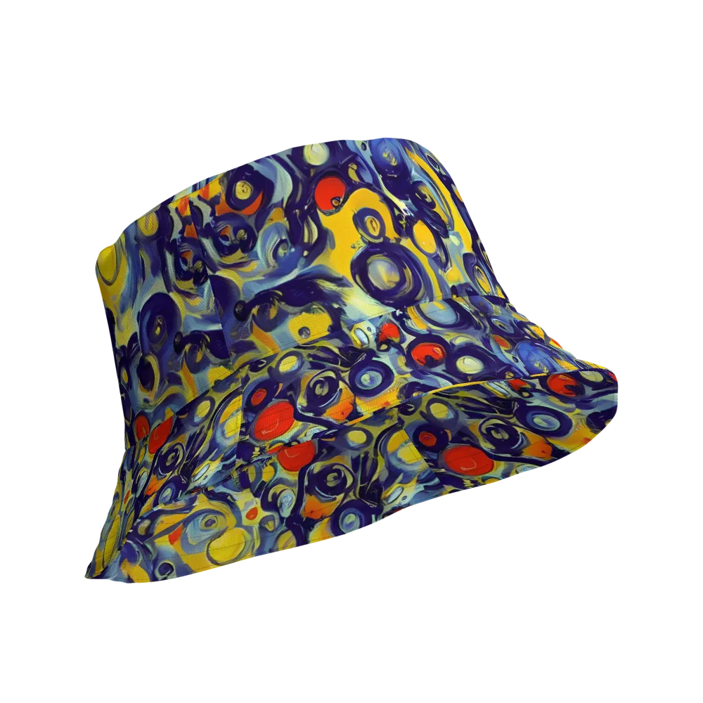 Dynamic Doodles on Reversible Bucket Hat — Product details Outside