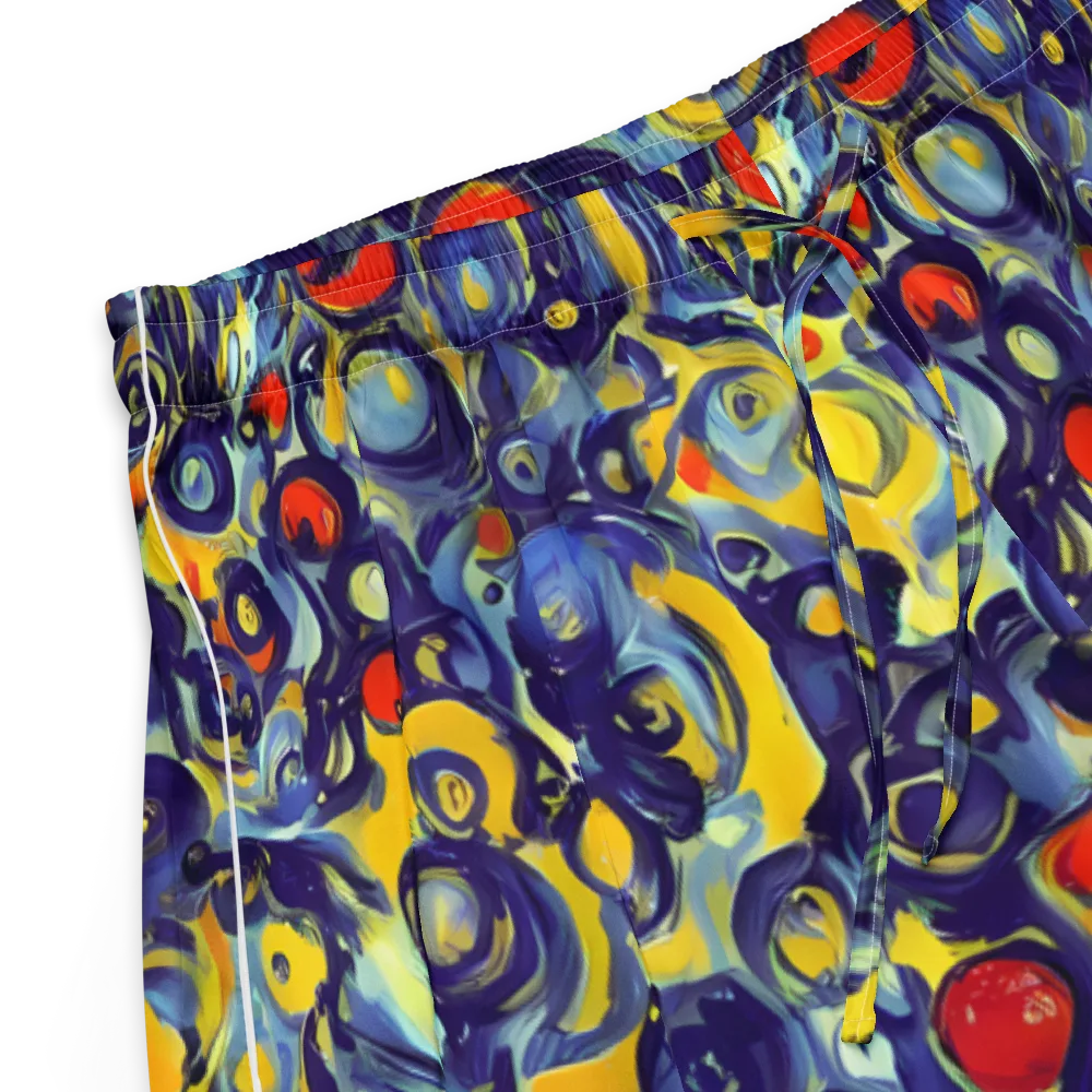 Dynamic Doodles on Women's Pajama Shorts — Product details
