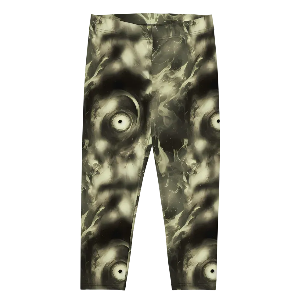Biomech Whirl on Capri Leggings — Front