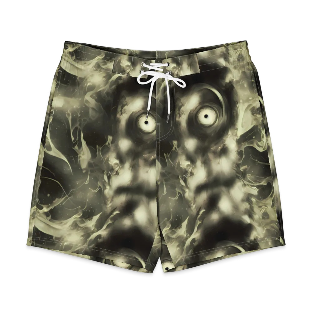 Biomech Whirl on Men's Board Shorts — Front