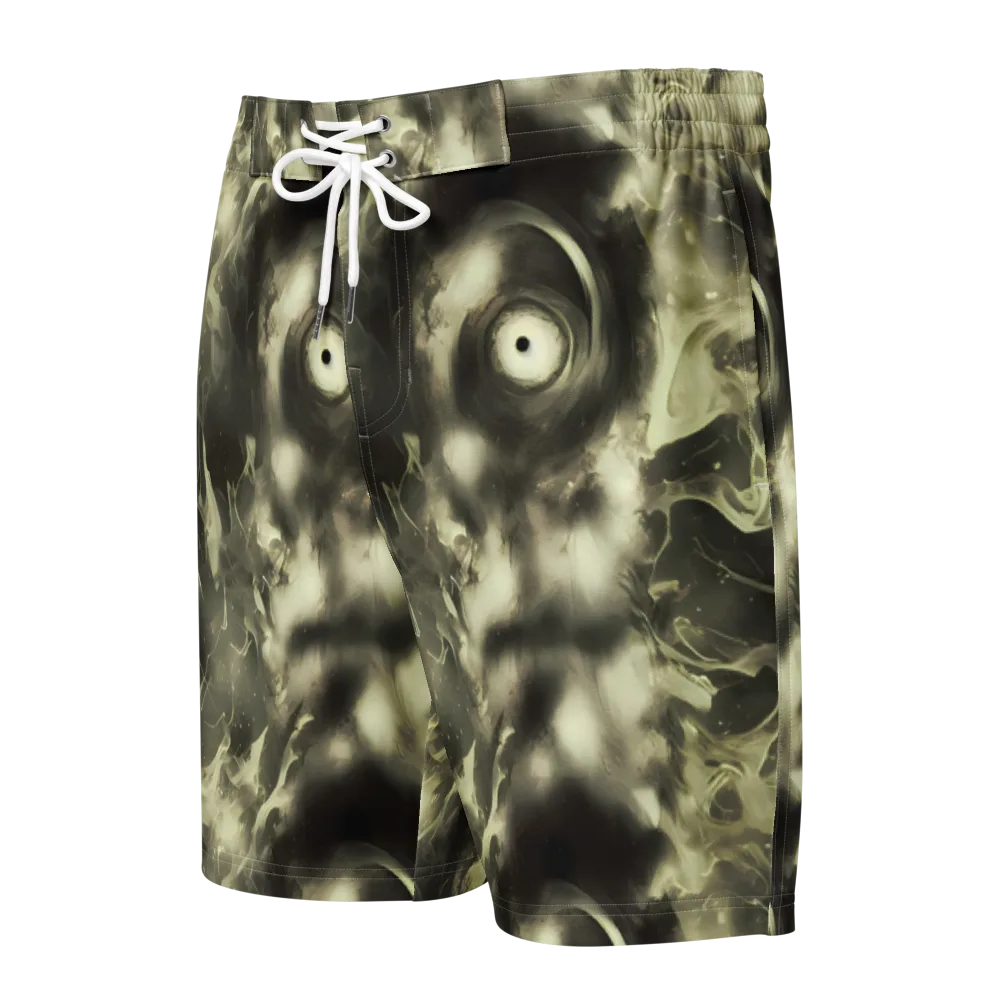 Biomech Whirl on Men's Board Shorts — Front