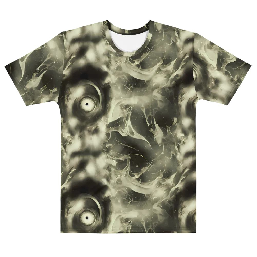 Biomech Whirl on Men's Cotton Crew Neck T-Shirt — Front
