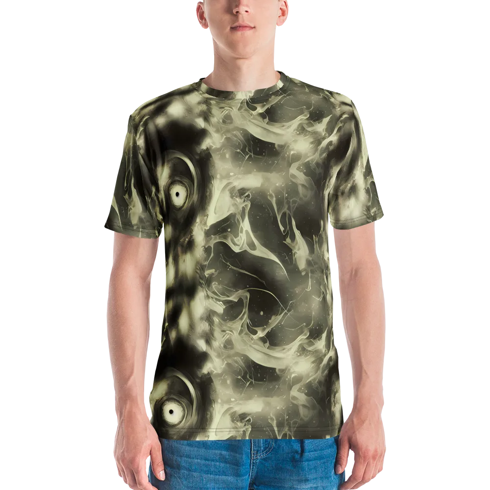 Biomech Whirl on Men's Crew Neck T-Shirt — Front