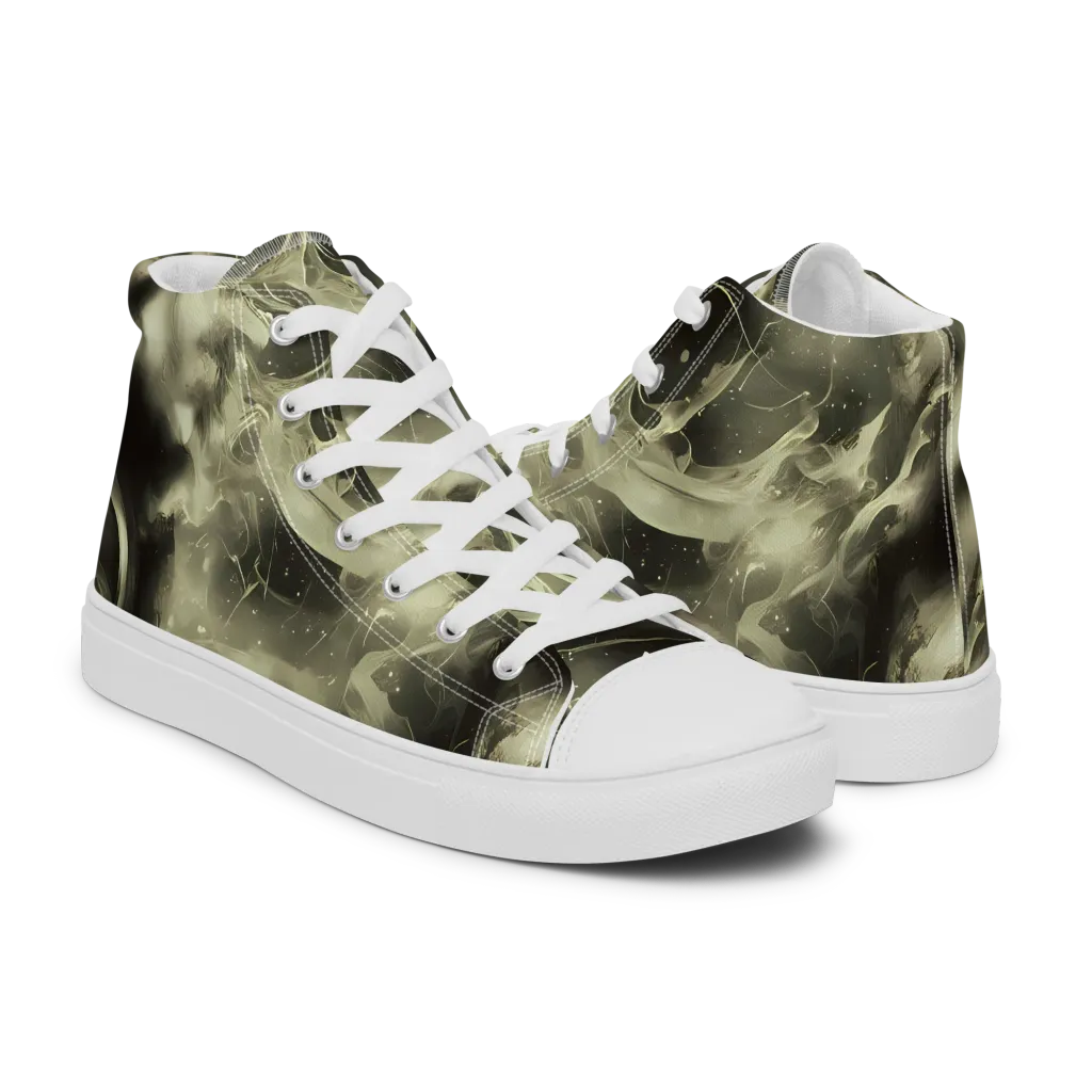 Biomech Whirl on Men's High Top Canvas Shoes — Right
