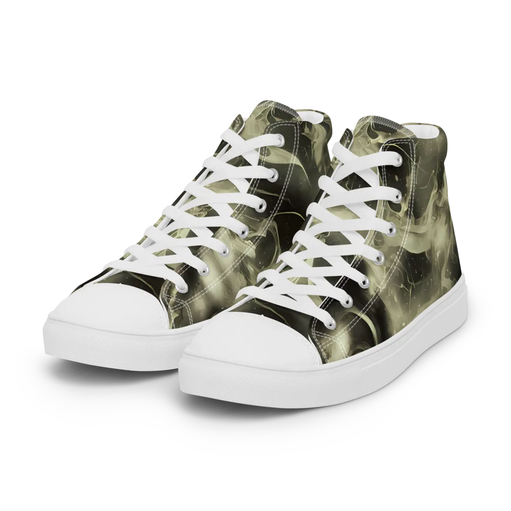 Biomech Whirl on Women's High Top Canvas Shoes — Left Front