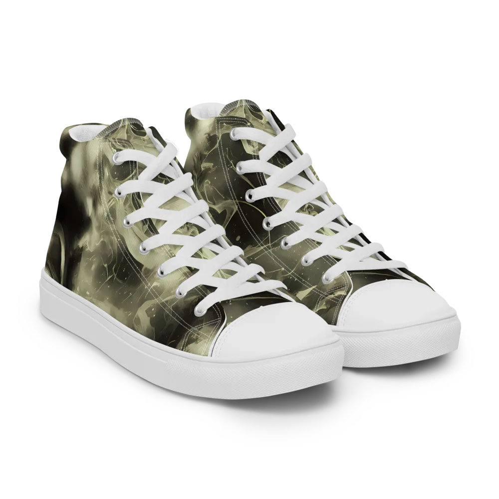 Biomech Whirl on Women's High Top Canvas Shoes — Right Front