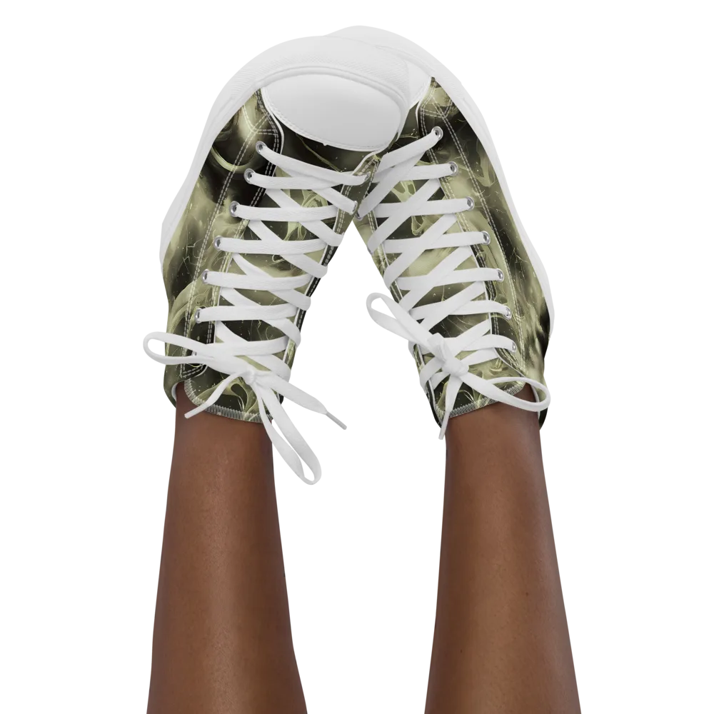 Biomech Whirl on Women's High Top Canvas Shoes — Front