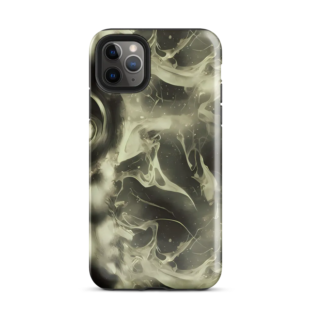 Biomech Whirl on Tough Case for iPhone® — Front