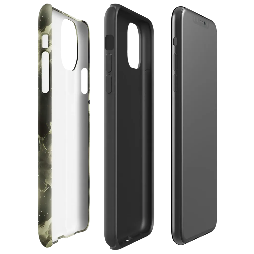 Biomech Whirl on Tough Case for iPhone® — Right