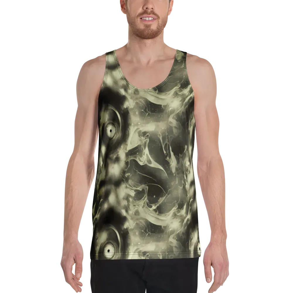 Biomech Whirl on Men's Tank Top — Front