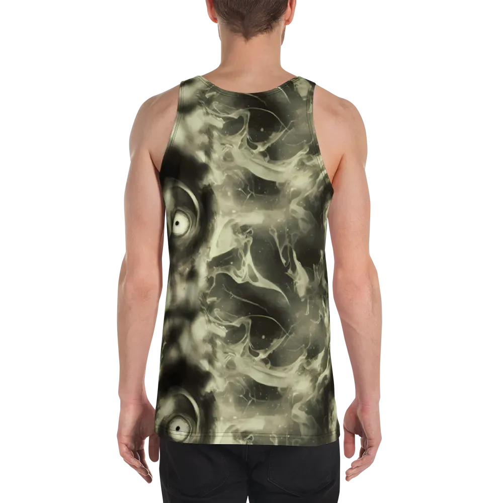 Biomech Whirl on Men's Tank Top — Back