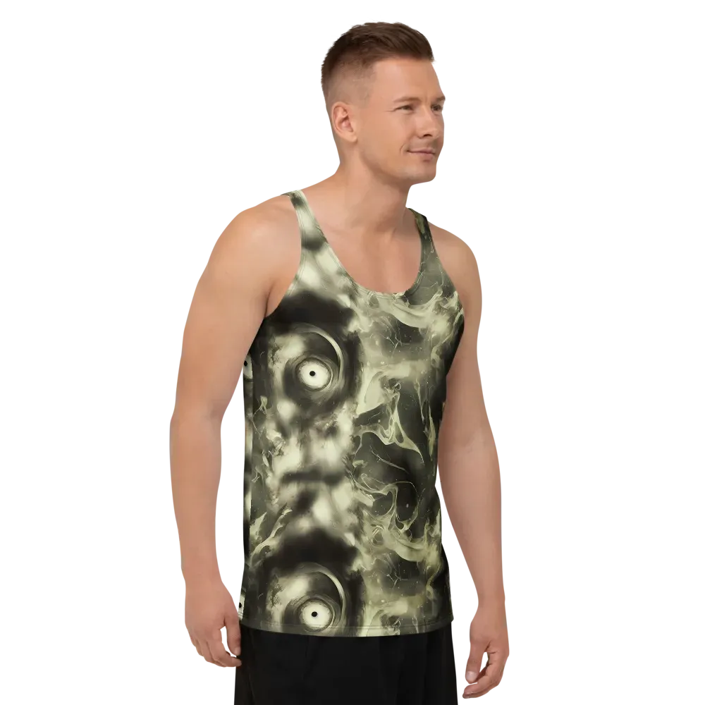 Biomech Whirl on Men's Tank Top — Right Front