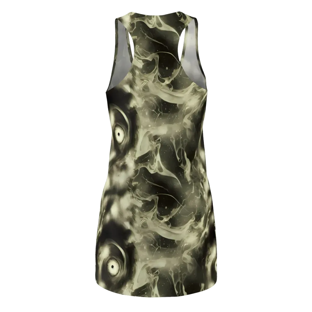 Biomech Whirl on Racerback Dress — Back