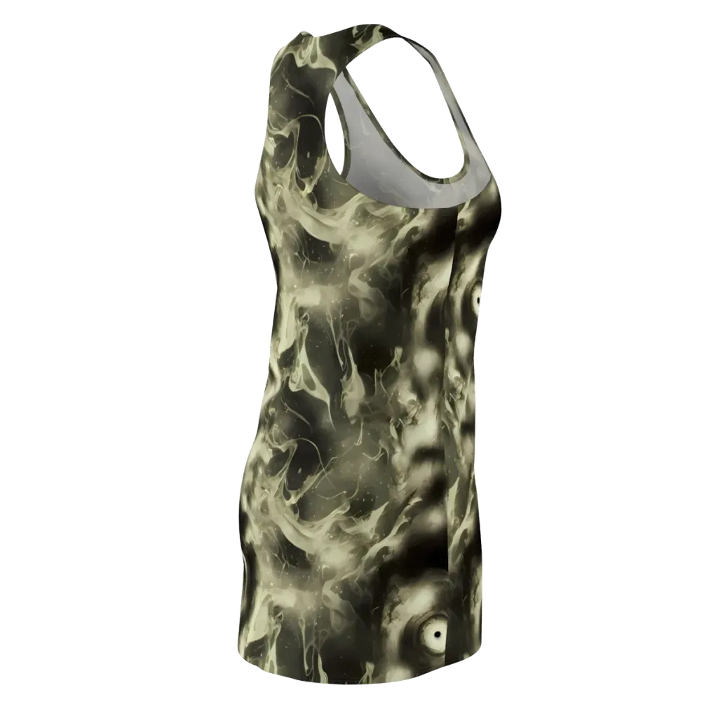 Biomech Whirl on Racerback Dress — Back Side