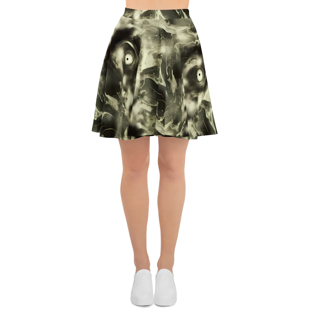Biomech Whirl on Skater Skirt — Front