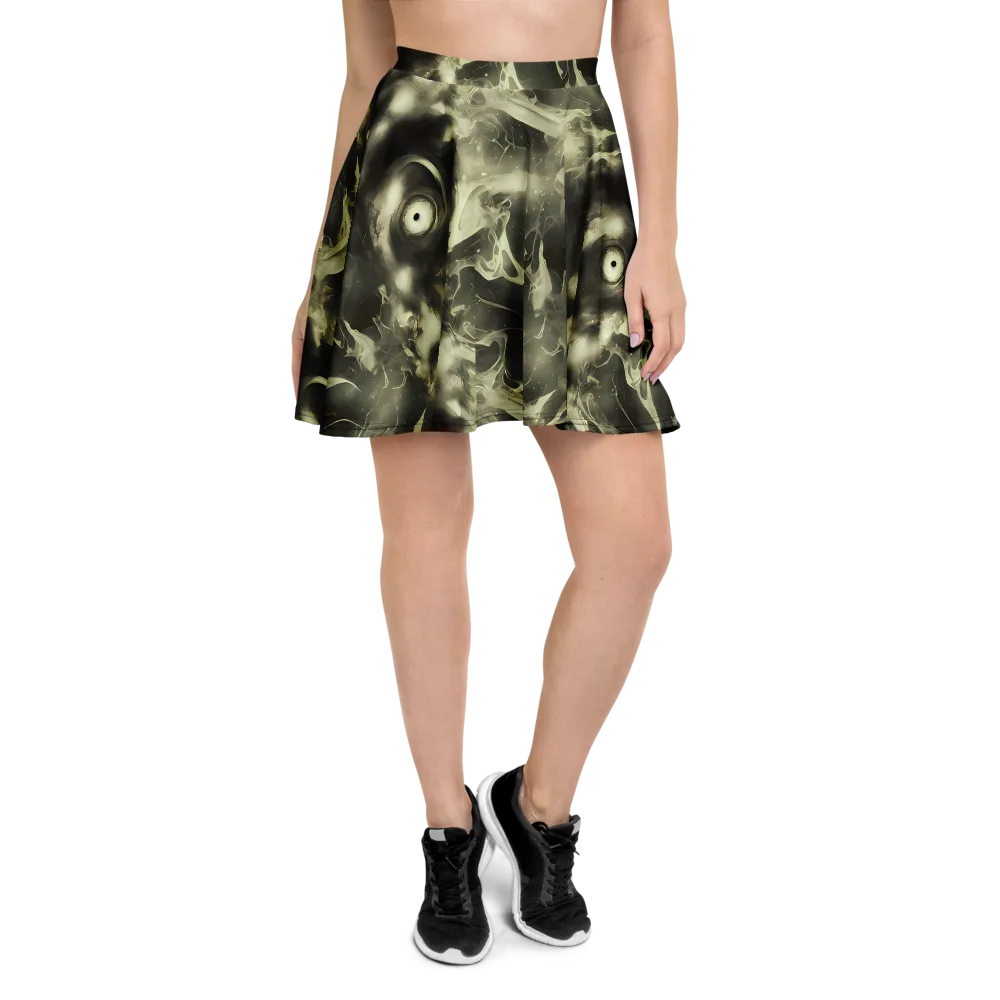 Biomech Whirl on Skater Skirt — Front