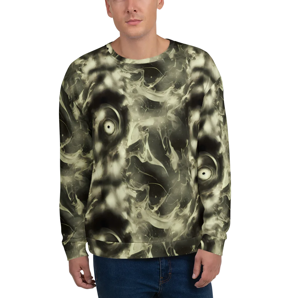 Biomech Whirl on Sweatshirt — Front